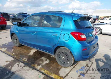 2019 Mitsubishi Mirage Es z USA, uszkodzony, nr VIN ML32A3HJXKH014905